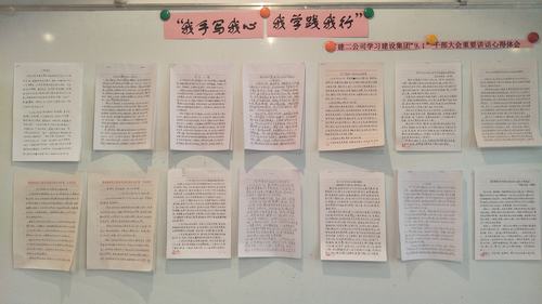 “我手寫我心，我學(xué)踐我行”