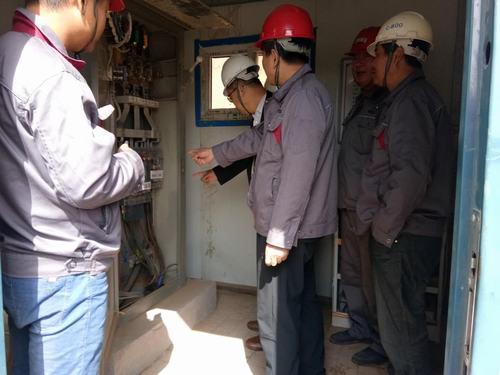 韓城分公司拉開安全環(huán)?！懊苣烤W(wǎng)”為生產(chǎn)經(jīng)營保駕護航