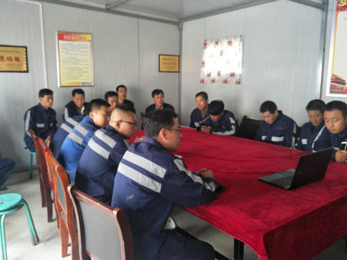 陜煤建設(shè)洗選煤運(yùn)營公司安裝第二項目部開展“生命至上、安全發(fā)展”安全猜謎活動