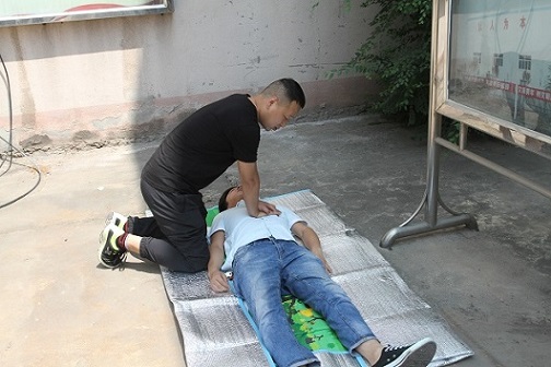 陜煤建設(shè)設(shè)計(jì)研究院觸電應(yīng)急演練重實(shí)效