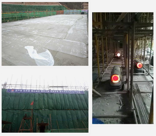 陜煤建設(shè)銅川公司第二項目部主斜井驅(qū)動機(jī)房主體結(jié)構(gòu)順利封頂