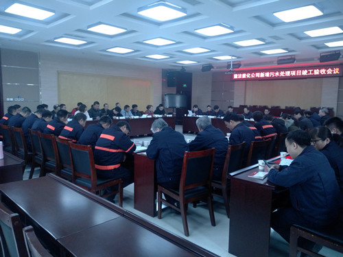 陜煤建設(shè)天工公司蒲城清潔能源新增污水項(xiàng)目通過陜煤集團(tuán)組織的項(xiàng)目竣工驗(yàn)收