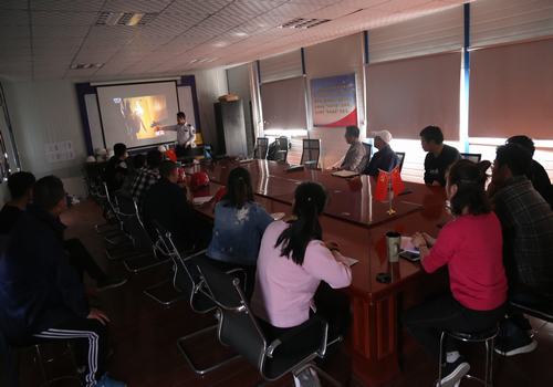 咸陽分公司第一項(xiàng)目部開展春季消防知識普及活動