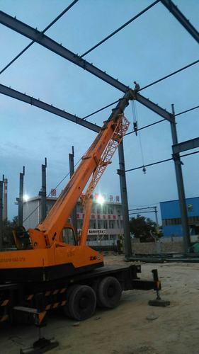 陜煤建設(shè)韓城分公司龍鋼鋼加公司項(xiàng)目工程鋼結(jié)構(gòu)主體部分圓滿完工