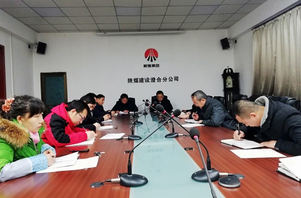 建設(shè)集團各單位認真學(xué)習(xí)貫徹陜煤集團“兩會”精神