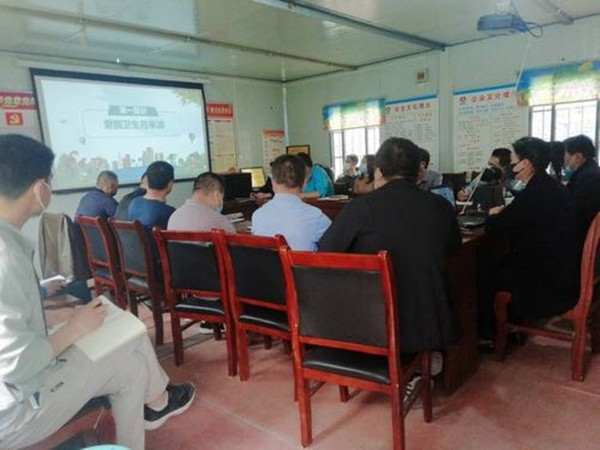 陜煤建設(shè)澄合分公司基層宣講“防疫有我，愛衛(wèi)同行”