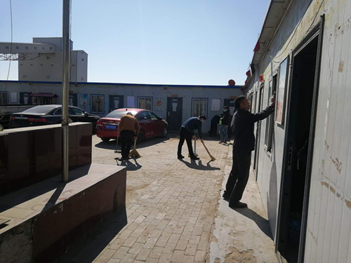 陜煤建設機電安裝公司：愛國愛衛(wèi)生我們在行動