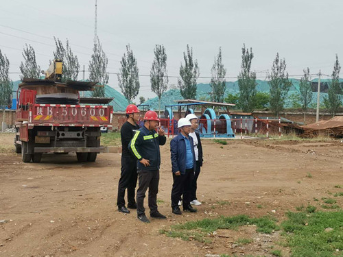 陜煤建設(shè)機(jī)電安裝公司：深入項(xiàng)目部現(xiàn)場調(diào)研