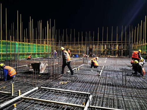 陜煤建設(shè)銅煤公司第十六項(xiàng)目部按下施工大干“加速鍵”，只爭朝夕奮進(jìn)新目標(biāo)