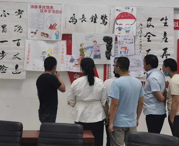 陜煤建設(shè)洗選煤運營公司澄合山陽運營項目部：安全文化作品展覽進行時