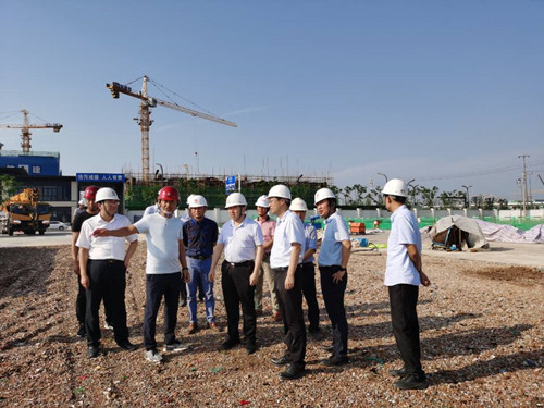 空港新城黨委委員、管委會(huì)副主任劉功毅蒞臨空港PPP項(xiàng)目檢查指導(dǎo)工作