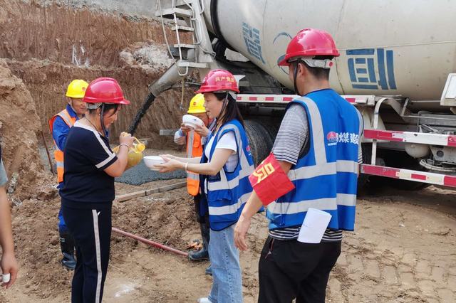 “炎值”爆表！看陜煤建設(shè)韓城分公司土建二項目部如何應對高溫“烤驗”