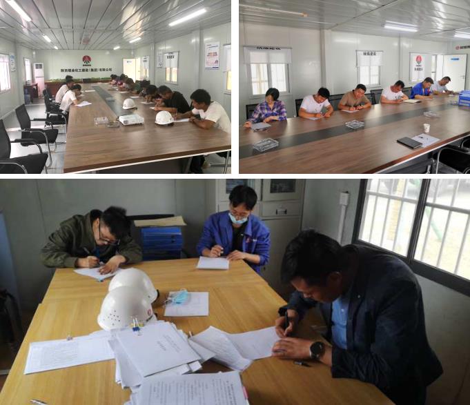 陜煤建設(shè)綠宇公司“逢查必考”、“逢會(huì)必考” 提升全員安全素質(zhì)