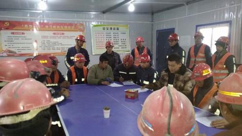 陜煤建設洗選煤運營公司小保當運營項目部:用行動踐行安全承諾