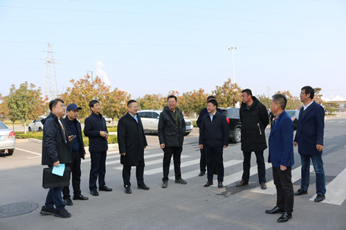 咸陽公路管理局副局長郭閩榕蒞臨川耀PPP項目檢查指導工作