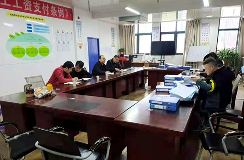 安康市質檢站領導蒞臨大秦置業(yè)公司龍灣水境項目檢查指導工作