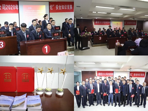 路橋分公司舉辦“知法守法、知規(guī)守紀(jì)”安全知識(shí)競(jìng)賽