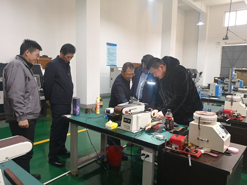 陜煤建設(shè)機電安裝公司赴技校調(diào)研人才培養(yǎng)