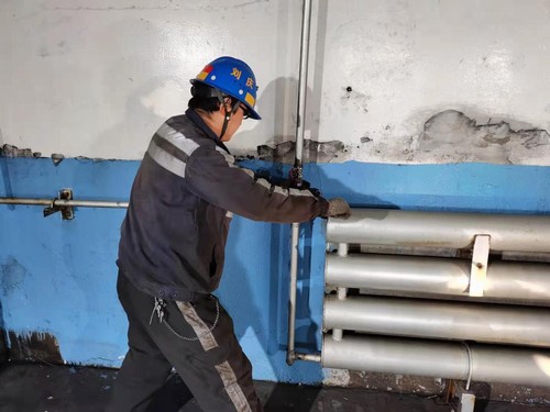 陜煤建設(shè)洗選煤運(yùn)營(yíng)公司紅柳林洗煤廠項(xiàng)目部: 防寒防凍，以“動(dòng)”制“凍”