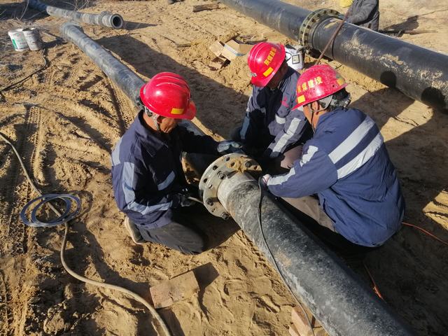 陜煤建設洗選煤運營公司第一項目部：曹家灘礦井地面外排水系統(tǒng)管路改造工程順利開工