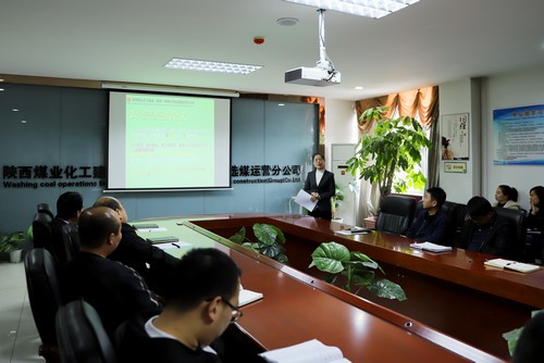 陜煤建設(shè)洗選煤運(yùn)營公司：專題培訓(xùn)為新員工鼓足干勁、充足信心