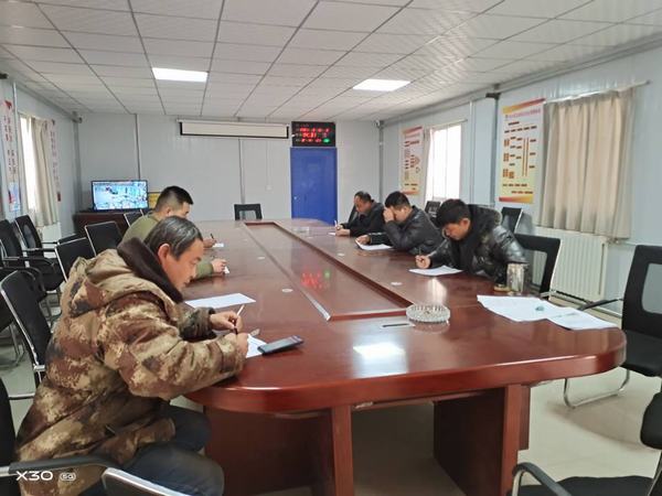 陜煤建設(shè)礦建二公司機(jī)電供應(yīng)人員早春“充電”忙