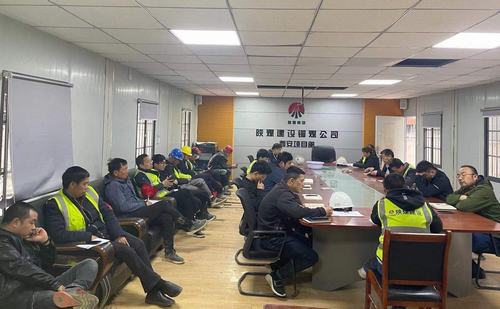 陜煤建設(shè)銅煤公司藍(lán)山水岸北區(qū)項(xiàng)目多措并舉保安全促進(jìn)度