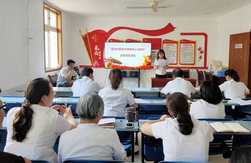 陜煤建設(shè)銅煤公司機關(guān)第一黨支部開展“追尋紅色家書中的初心與情懷”主題黨日活動