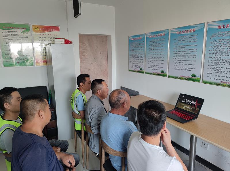 陜煤建設綠宇公司：第十一項目部提高學習黨史思想覺悟  筑牢信仰之基
