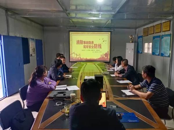 陜煤建設(shè)澄合分公司開(kāi)展一線(xiàn)安全宣講活動(dòng)