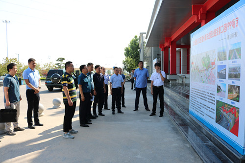 陜西省公路局保通處處長(zhǎng)南爭(zhēng)偉蒞臨川耀PPP項(xiàng)目檢查指導(dǎo)工作