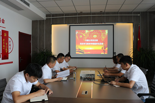 陜煤建設(shè)川耀公司召開黨史學(xué)習(xí)教育專題組織生活會