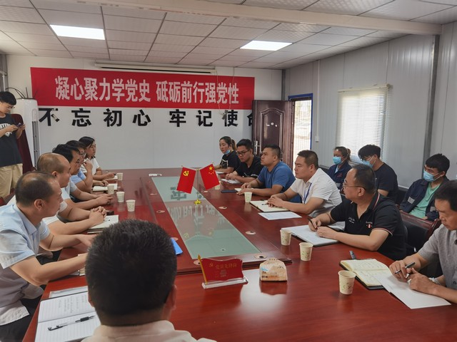 陜煤建設(shè)洗選煤運(yùn)營公司與機(jī)電安裝公司對(duì)標(biāo)交流學(xué)習(xí)