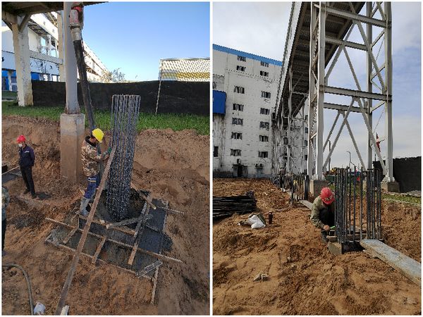 陜煤建設(shè)天工公司土建二部冬季施工有良方