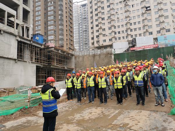 陜煤建設(shè)韓城分公司土建二項(xiàng)目部：全員攜手查隱患 嚴(yán)查嚴(yán)治保安全