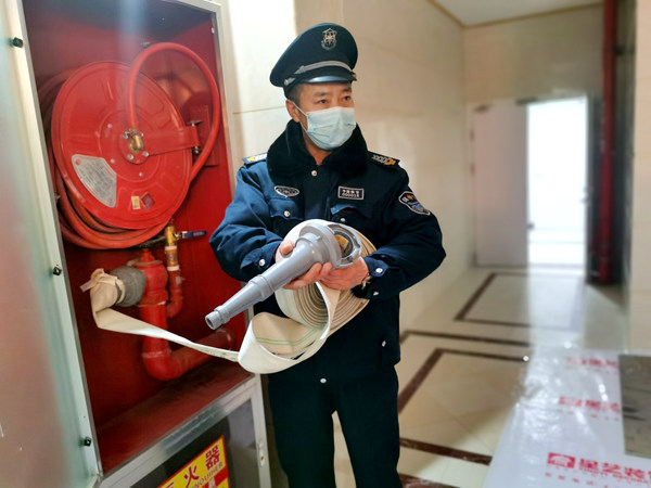 建設(shè)集團大秦置業(yè)公司：筑牢安全防火墻，為小區(qū)保駕護航