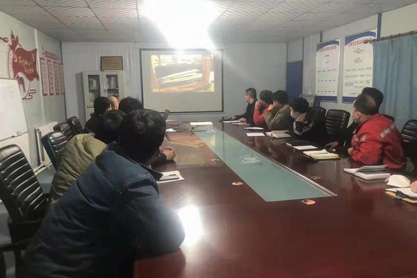 陜煤建設(shè)礦建二公司各項目部組織開展年后安全“第一講”