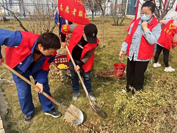 陜煤建設(shè)澄合分公司各基層單位開展“植樹護(hù)綠，美麗家園”義務(wù)植樹活動