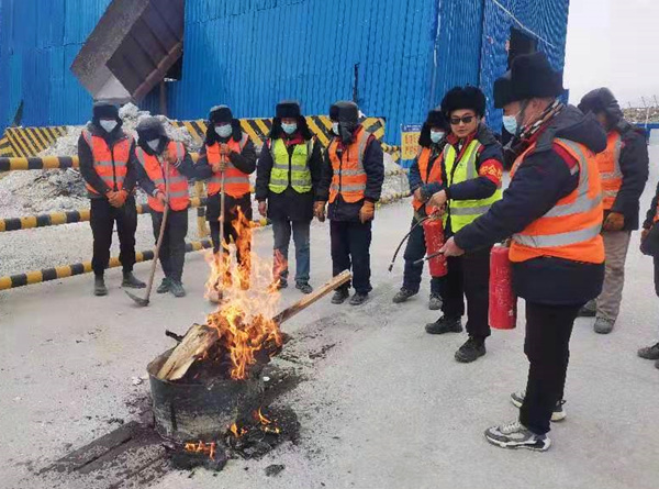 陜煤建設礦建三公司：用行動防患于未“燃”