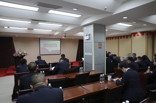 陜煤建設路橋分公司組織召開2021年度中層干部述職會