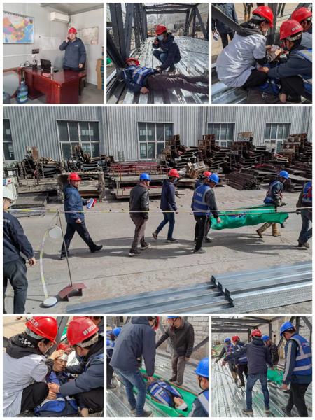 陜煤建設(shè)韓城分公司開展“實戰(zhàn)化”安全應(yīng)急演練