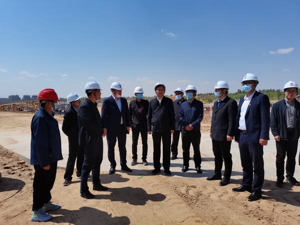 榆林市委副書記、市委黨校校長(zhǎng)李雄斌一行蒞臨榆林市委黨校新校區(qū)項(xiàng)目檢查指導(dǎo)工作