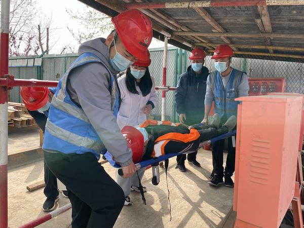 建設(shè)集團韓城分公司：黃金五月天，給你滿滿的“安全感”