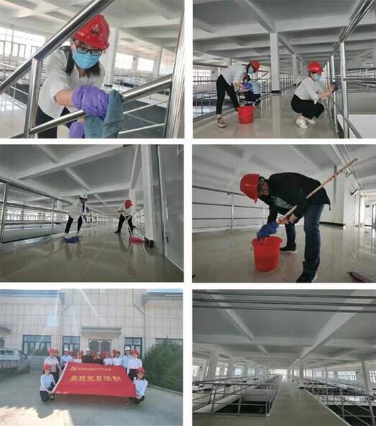 陜煤建設榆林公司開展“美化環(huán)境 黨員先行” 主題黨日活動