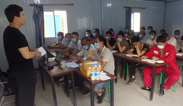 陜煤建設(shè)礦建二公司安裝項(xiàng)目部從嚴(yán)從細(xì)夯實(shí)安全管理