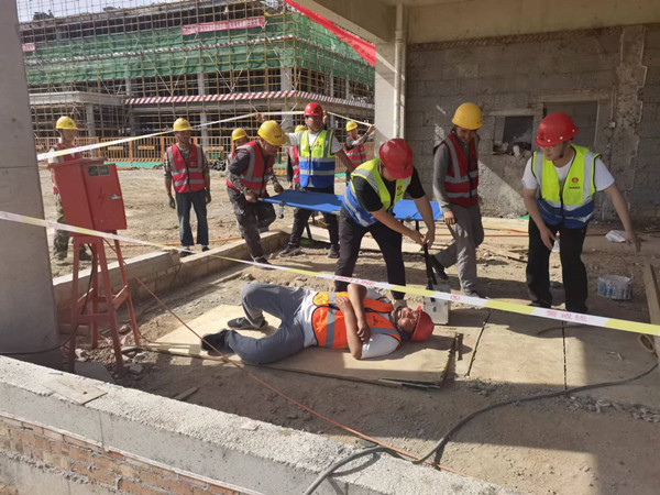 陜煤建設(shè)咸陽分公司第九項(xiàng)目部：展觸電事故演練 夯實(shí)生產(chǎn)安全閥門