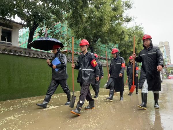 陜煤建設韓城分公司“枕戈待旦”全力做好防汛備汛工作