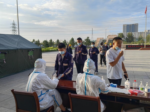 陜煤建設(shè)洗選煤運(yùn)營公司神渭首端運(yùn)營項(xiàng)目部：疫情防控“有我在” 安全生產(chǎn)“有你在”