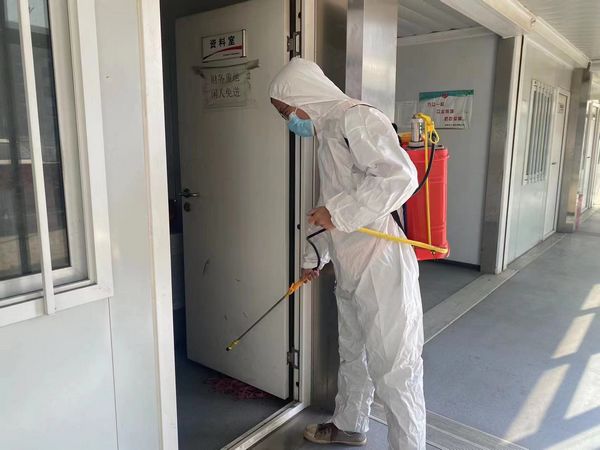 陜煤建設(shè)天工公司土建五部：防疫就是命令，防控就是責(zé)任