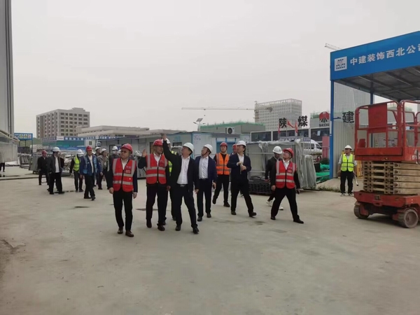 中電科西北集團有限公司副總經(jīng)理薛敏蒞臨陜煤建設(shè)渭南分公司北斗星基建設(shè)項目參觀指導(dǎo)